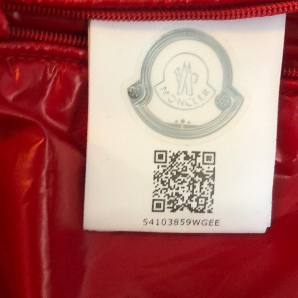Moncler red vest size 2 Unisex’s - Picture 2 of 8